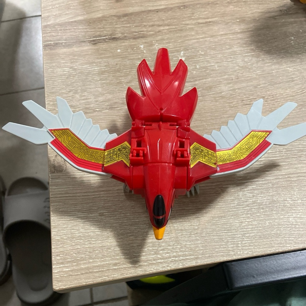 1996 Vintage Power Rangers Deluxe Zeo Megazord Head Phoenix Eagle Zord V Bird